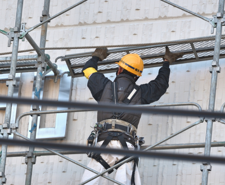 足場工事の写真イメージカット