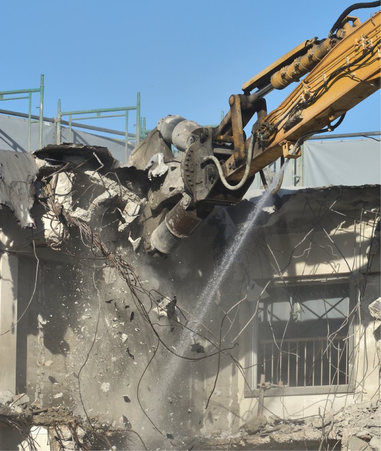 建物解体の写真イメージカット